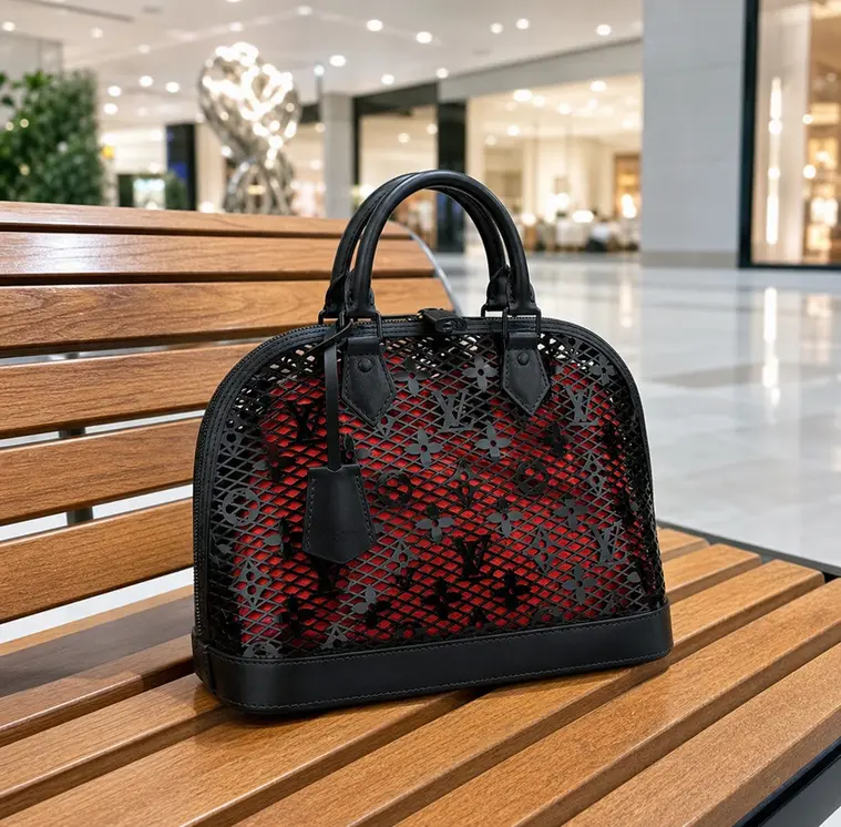 Monogram Lace Alma PM Handbag M20355 photo review