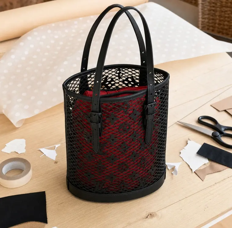 Monogram Lace Bucket PM Bag M20352 photo review