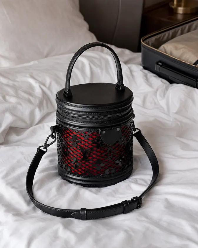 Monogram Lace Bucket PM Bag M20363 photo review