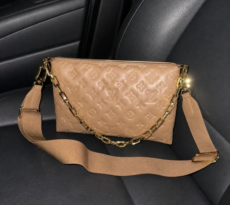 Monogram Embossed Puffy Coussin PM Handbag M57791 photo review