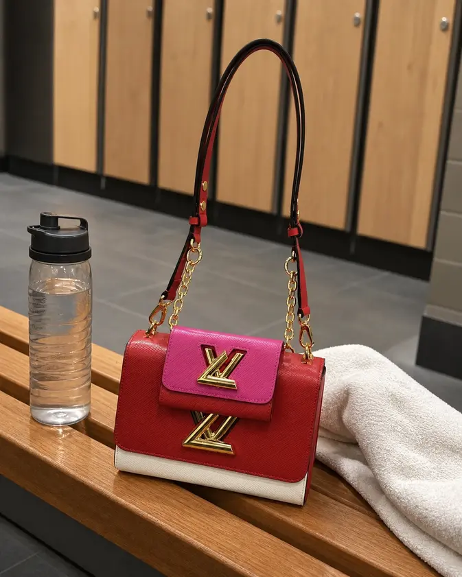 Epi Twist MM Bag-Red Pink M50282/50332-RP photo review