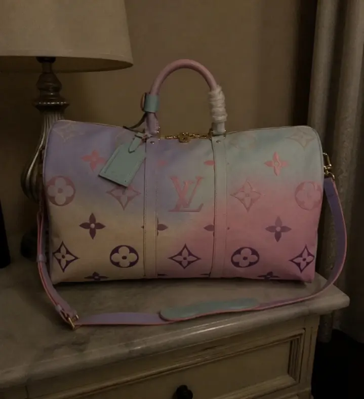 Monogram Canvas Keepall Bandouliere 50 M59943 photo review