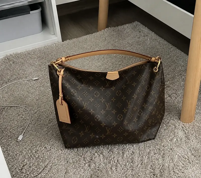Damier Azu Graceful PM Hobo M43701 photo review