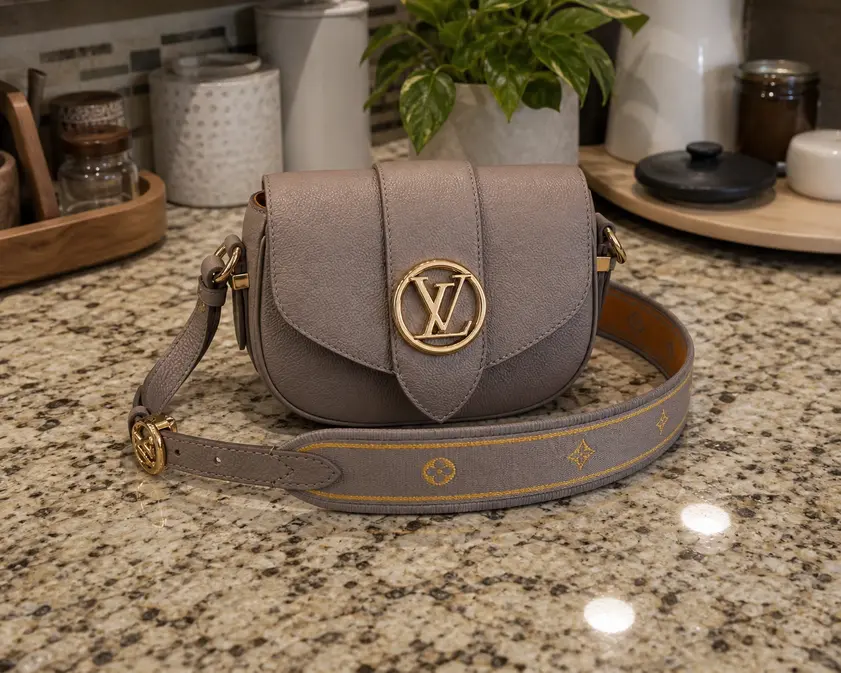 LV Circle LV Pont 9 Soft PM Handbag M58728 photo review