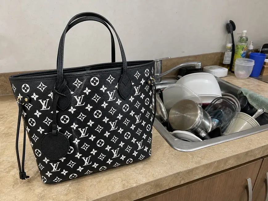 Monogram Empreinte Neverfull MM M46103 photo review