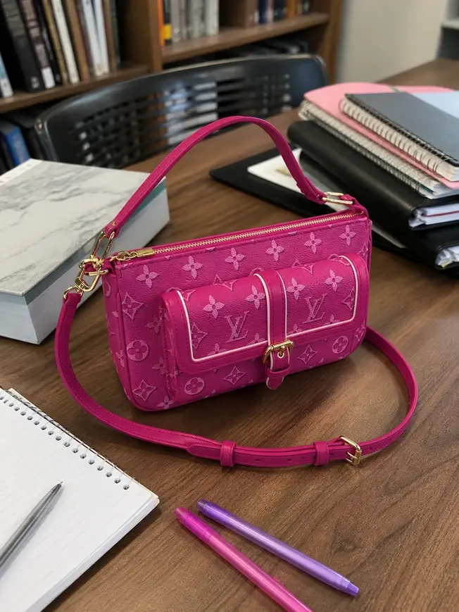Monogram Canvas Maxi Multi Pochette Accessoires Handbag M46161 photo review