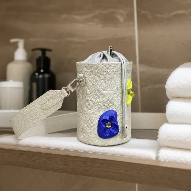 Monogram Virgil Ablohs Climbing Chalk Pouch-Cream M81572-Cream photo review