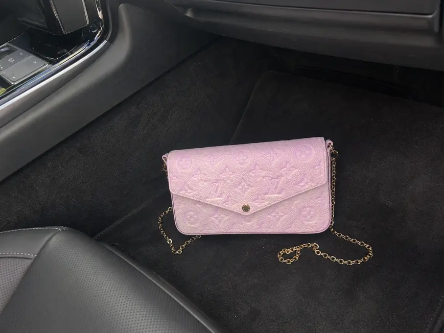 Monogram Empreinte Felicie Pochette-Pink M64064-NEWPINK photo review