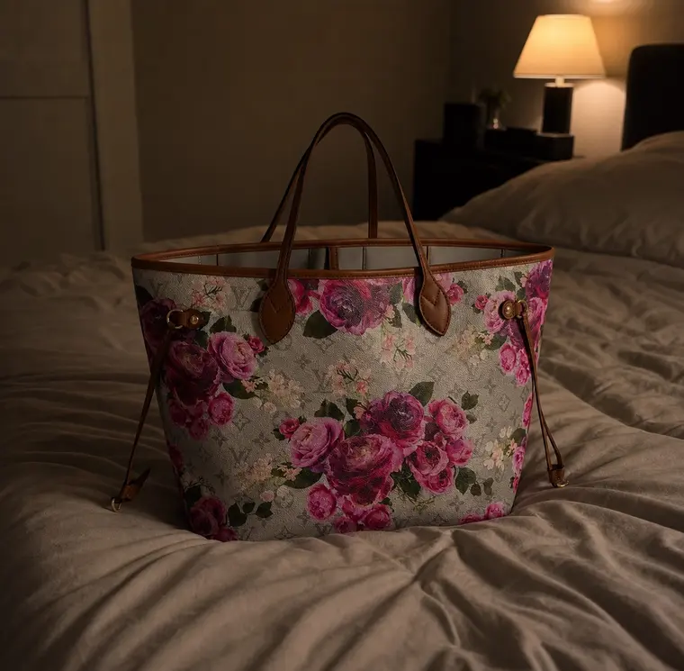 LV Garden Neverfull MM Tote Bag M21352 photo review