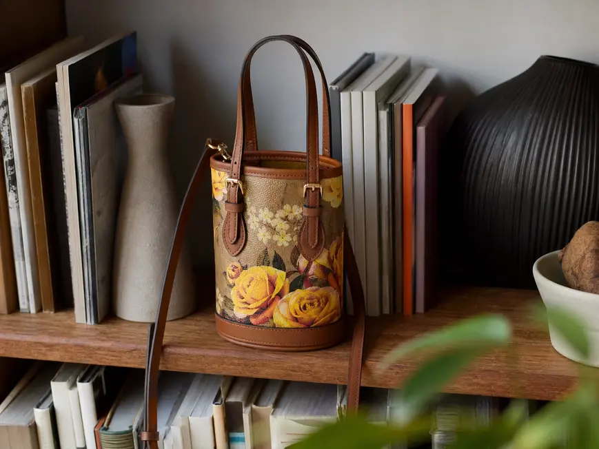Flower Patterned Canvas Nano Bucket Bag M81724 photo review