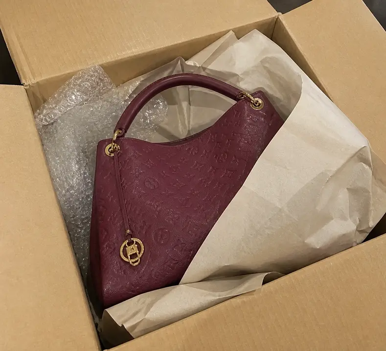 Monogram Empreinte Artsy MM-Burgundy M43257 photo review