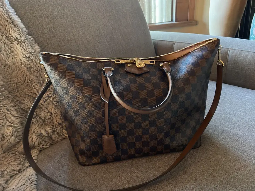 Belmont Damier Ebene Bag N63169-1 photo review