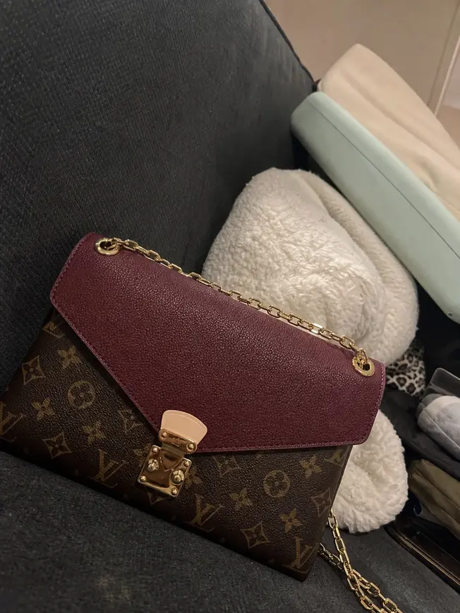 2014 Pallas Chain Aurore Shoulder Bag-Purple M41200 photo review