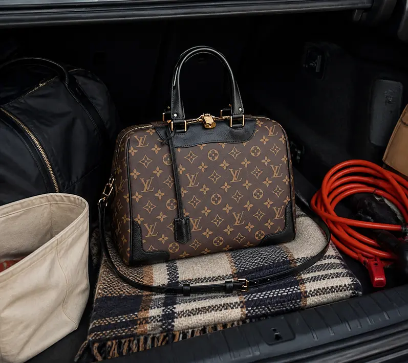 Monogram RETIRO NM Handbag-Black M50058 photo review