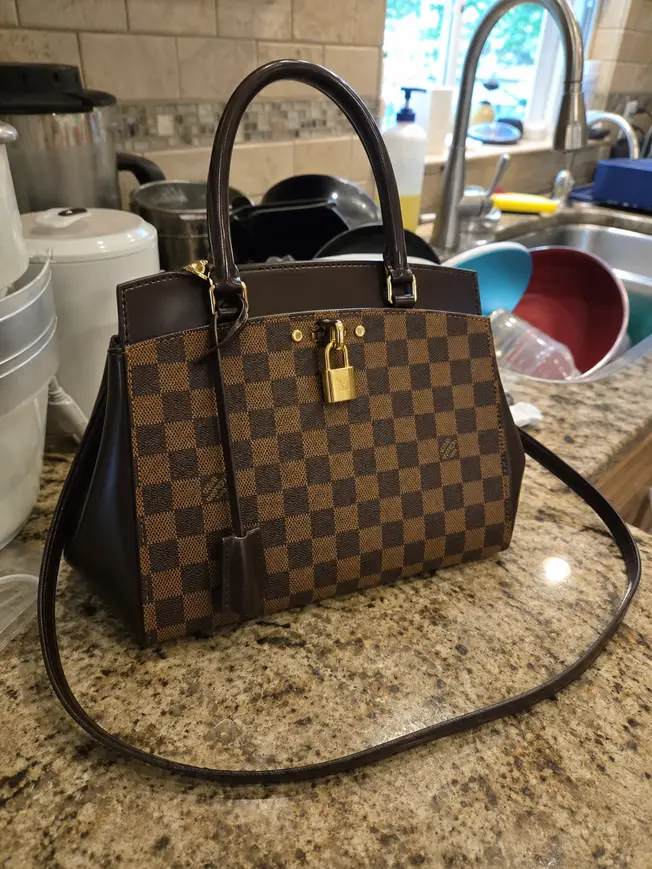 2015 Damier Ebene Canvas Rivoli PM N41152 photo review