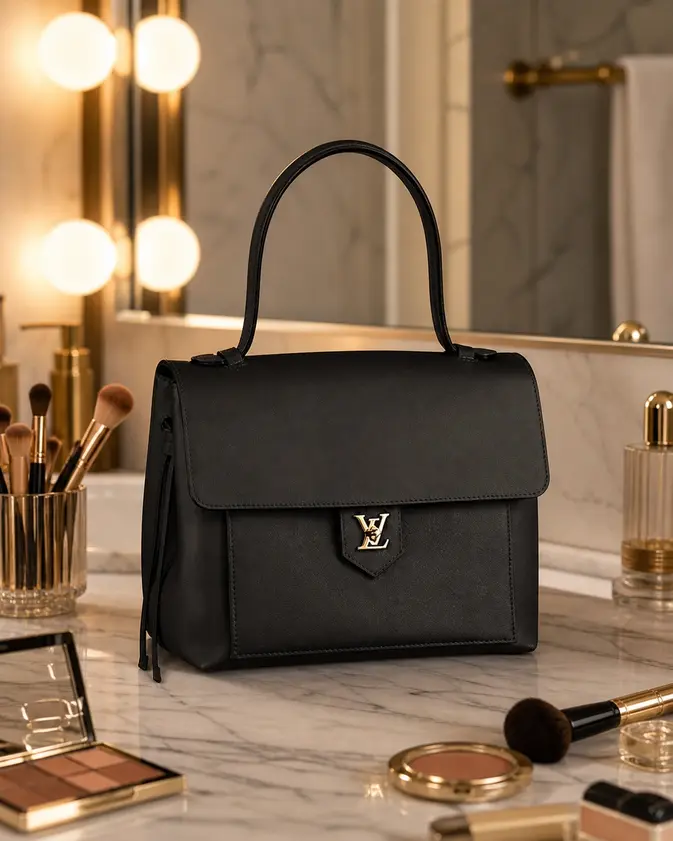 2015 LockMe PM Handbag-Black 54008 photo review