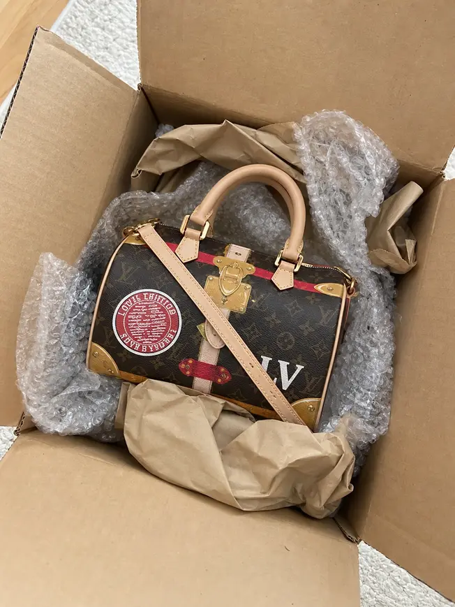 2018 Premium Monogram Canvas Speedy 30 M41386 photo review