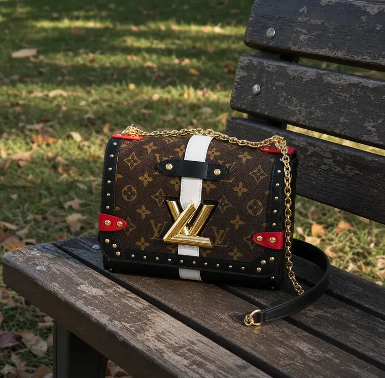 2018 Premium Monogram Canvas Twist MM M43629 photo review
