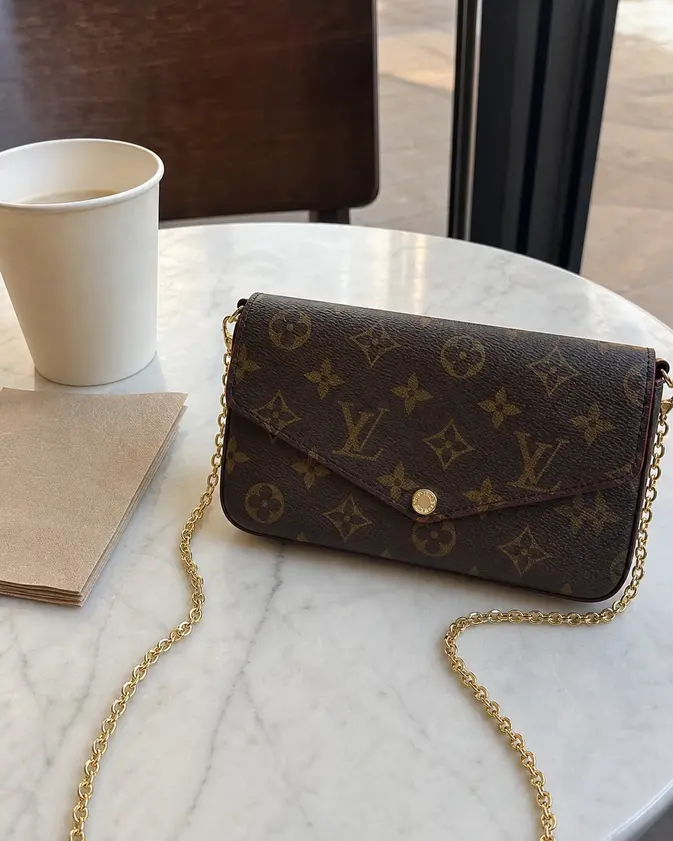 Monogram Canvas Pochette Felicie M61276 photo review