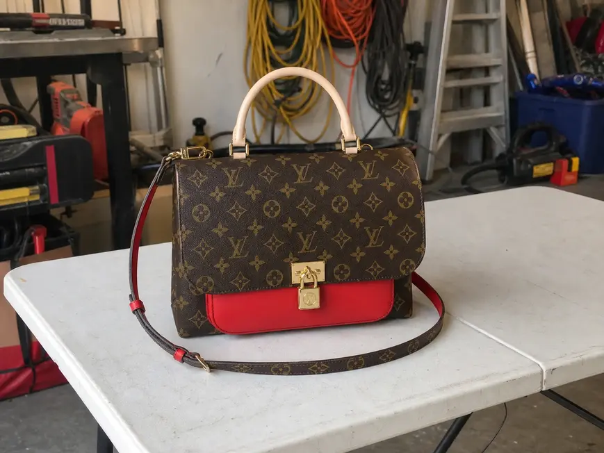 2019 Monogram Marignan Messenger-Coquelicot M44286 photo review