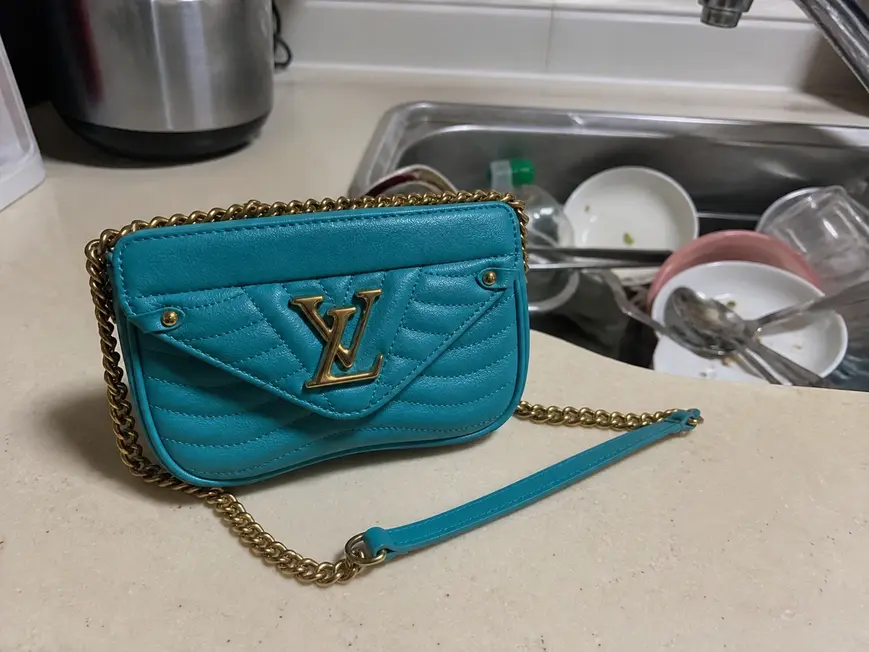 2018 Premium New Wave Chain Bag PM-Malibu Green M51936 photo review