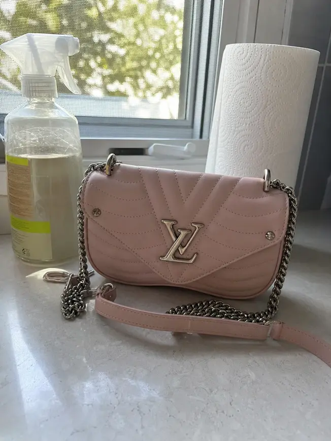 2018 Premium New Wave Chain Bag MM-Smoothie Pink M51944 photo review