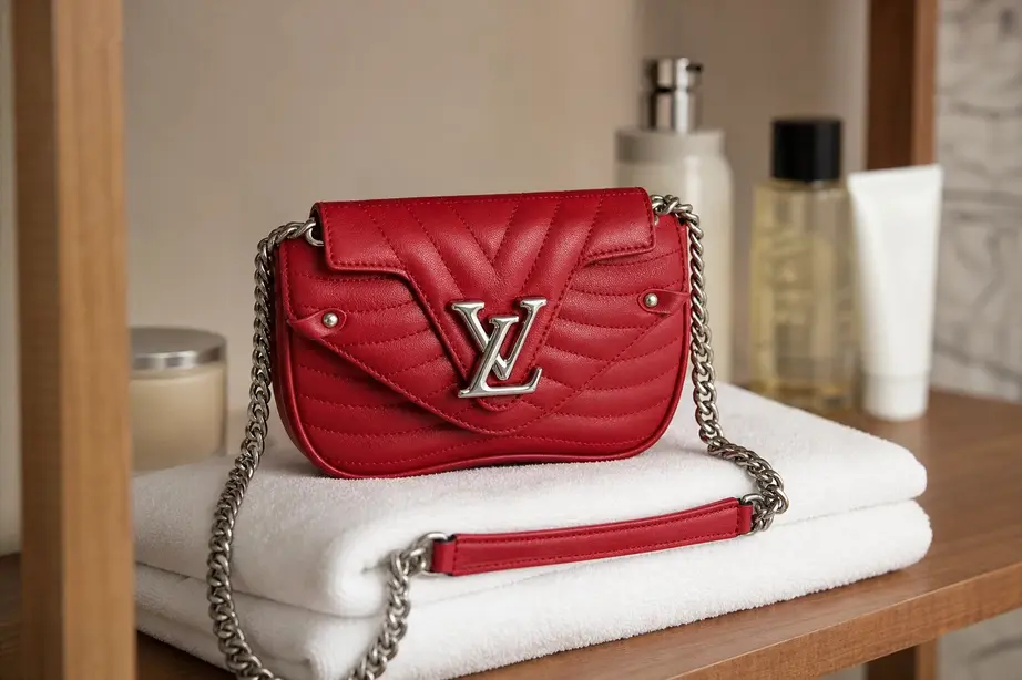2018 Premium New Wave Chain Bag PM-Scarlet-red Ecarlate M51930 photo review