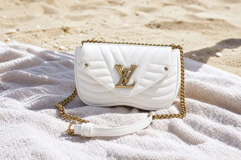 2018 Premium New Wave Chain Bag PM-Soft-white Snow M51935 photo review
