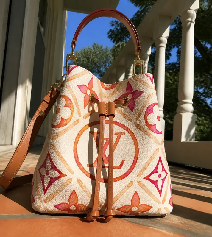 Monogram Tiles Neonoe BB Handbag M25315 photo review
