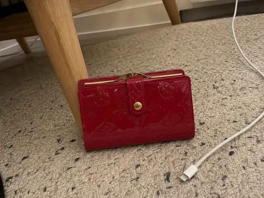 Monogram Vernis French Purse M93528 photo review