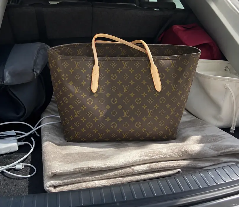 2012 Monogram Raspail Tote Handbag-MM M40607 photo review
