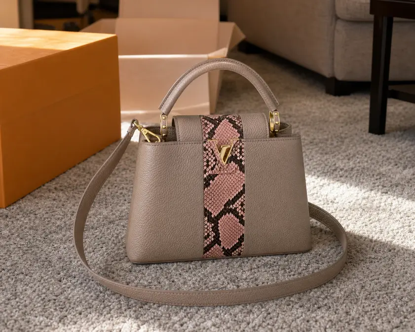 2018 Premium Python Capucines BB N90199 photo review