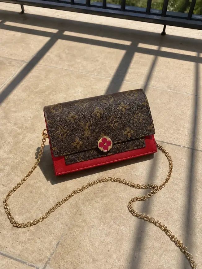 2019 Cruise Flore Chain Wallet-Red M67406 photo review