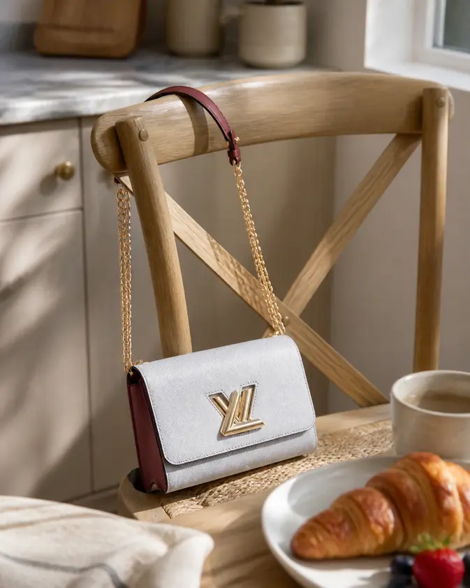 2019 Epi Leather Twist MM-White HL-M50277 photo review