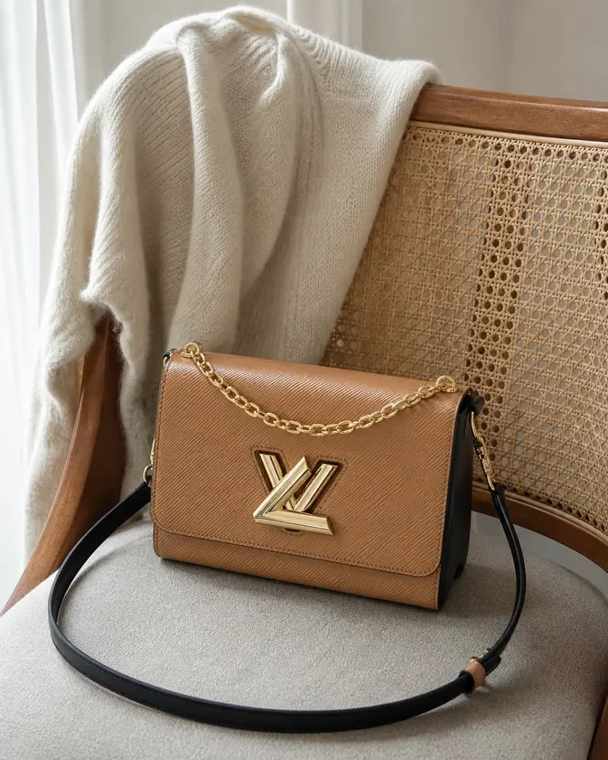 2019 Epi Leather Twist MM-Camel HL-M50292 photo review