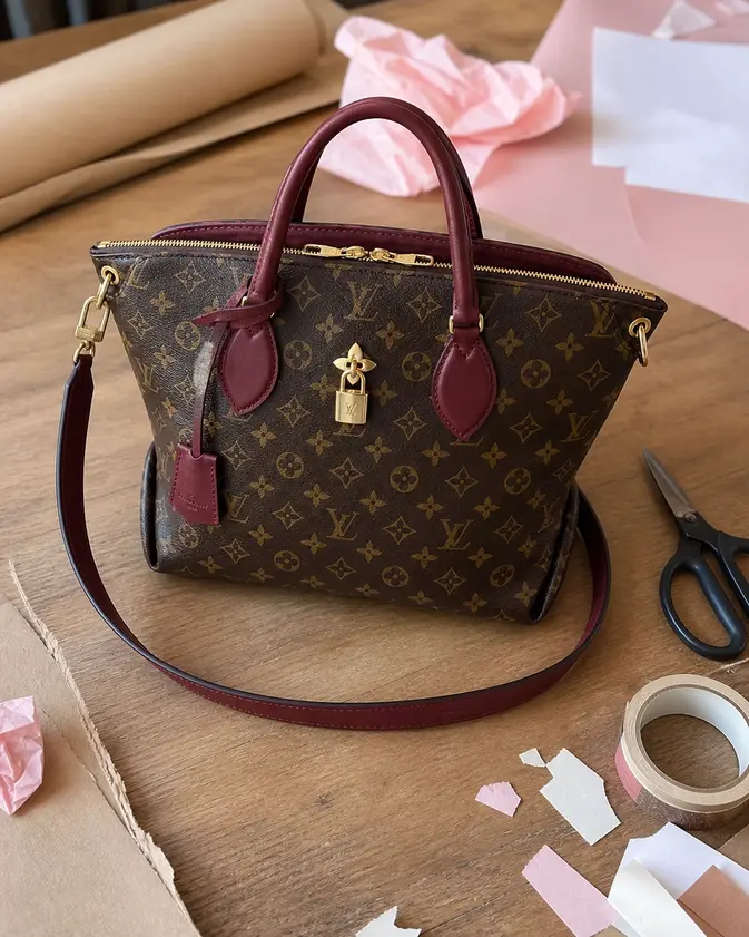2019 Monogram Canvas Flower Zipped Tote MM M44348 photo review