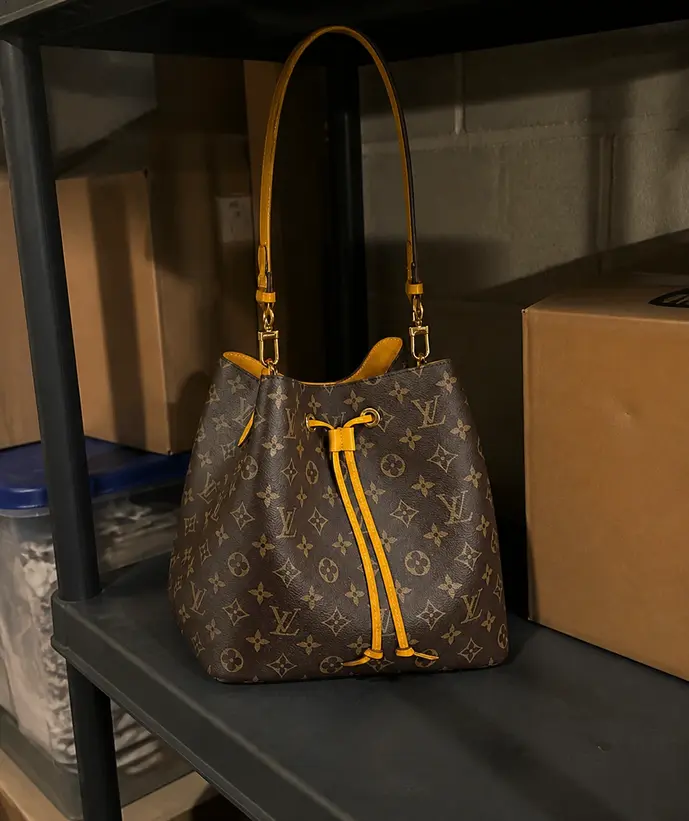 Monogram Neonoe Handbag-Safran Imperial M43430 photo review