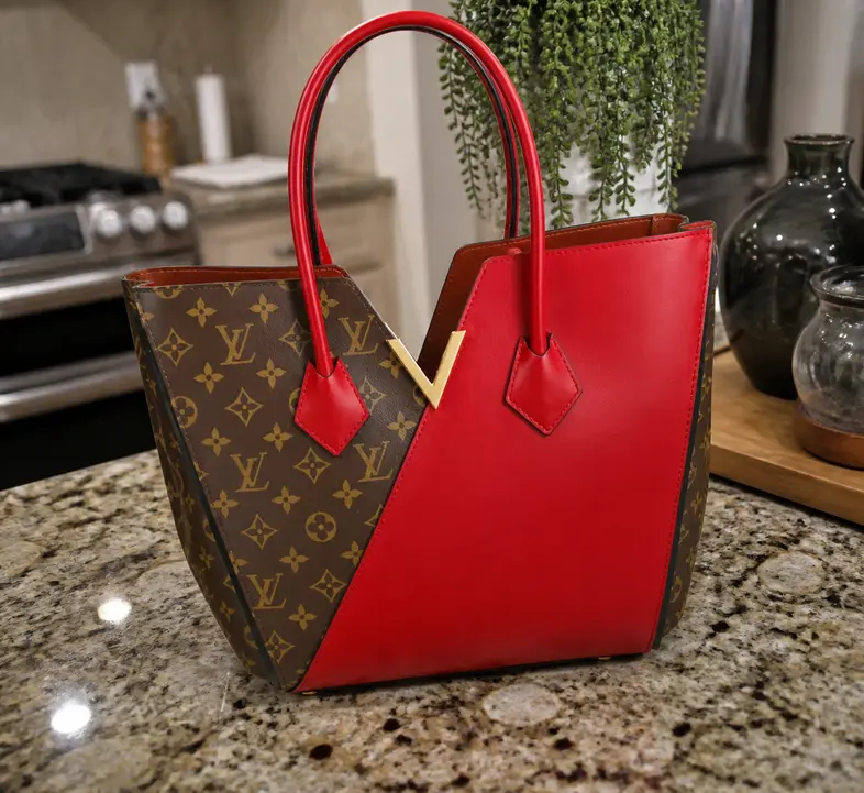 2015 Monogram KIMONO Handbag-Red M40459 photo review