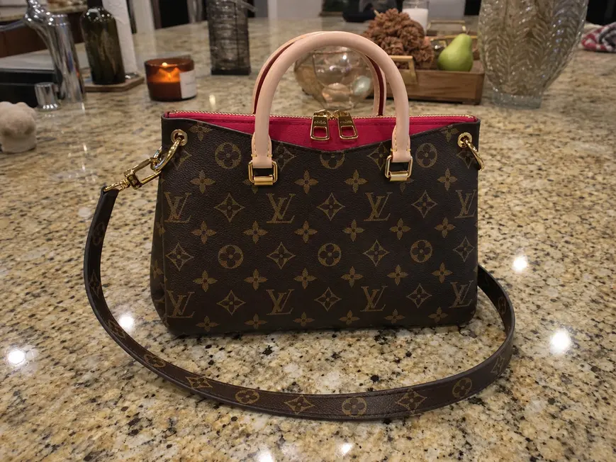 2015 Monogram Pallas handbag BB-Dahlia M40463 photo review