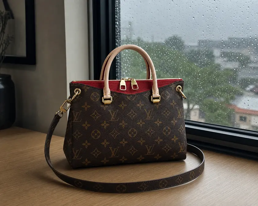 2015 Monogram Pallas handbag BB-Cherry M41241 photo review