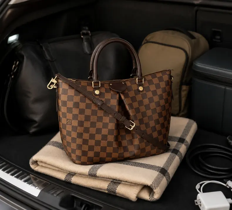 2015 France Edition Damier Ebene Siena MM N41546-MM photo review