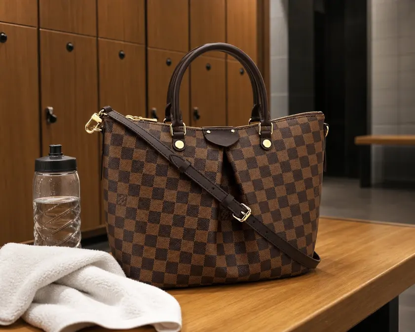 2015 France Edition Damier Ebene Siena GM N41547 photo review