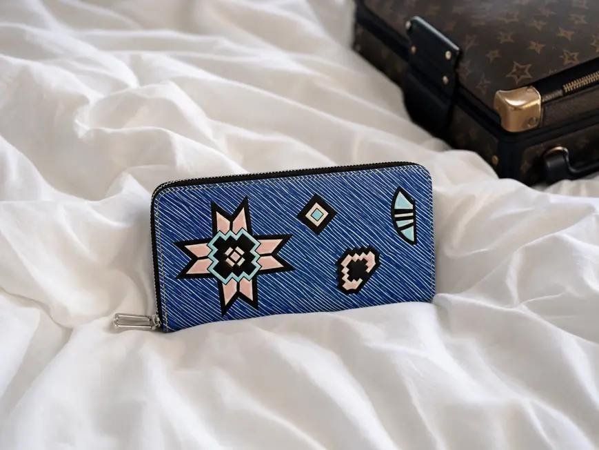 2015/2016 Fall Epi Azteque Zipper Wallet-2 Colors M61494 photo review