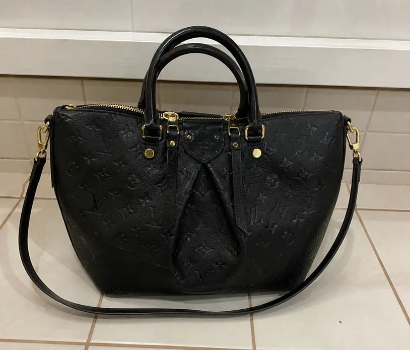 2015 Mazarine Monogram Empreinte Handbag-Noir M50643 photo review
