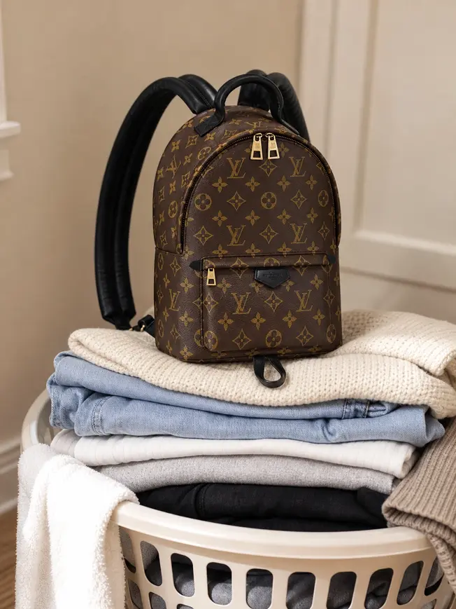 2015 Limited Monogram Canvas Palm Backpack PM M41560 photo review