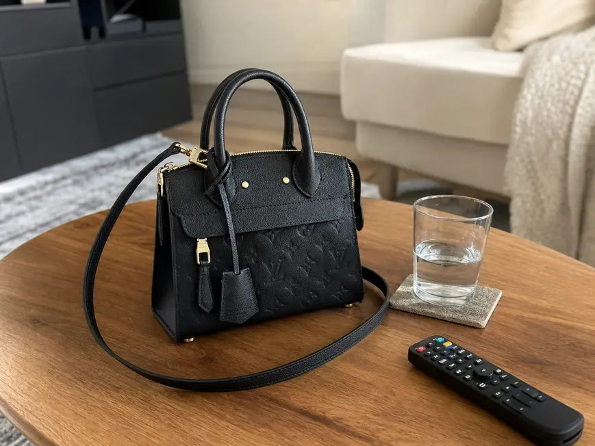 2016 Empreinte Pont Neuf Mini Handbag-Black M41743 photo review