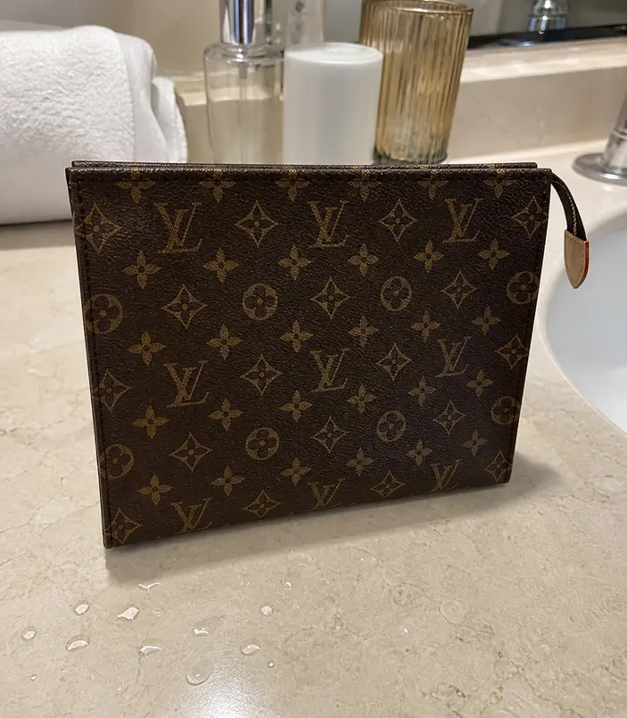 2016 Monogram Canvas Large Toiletry Pouch M47542 photo review