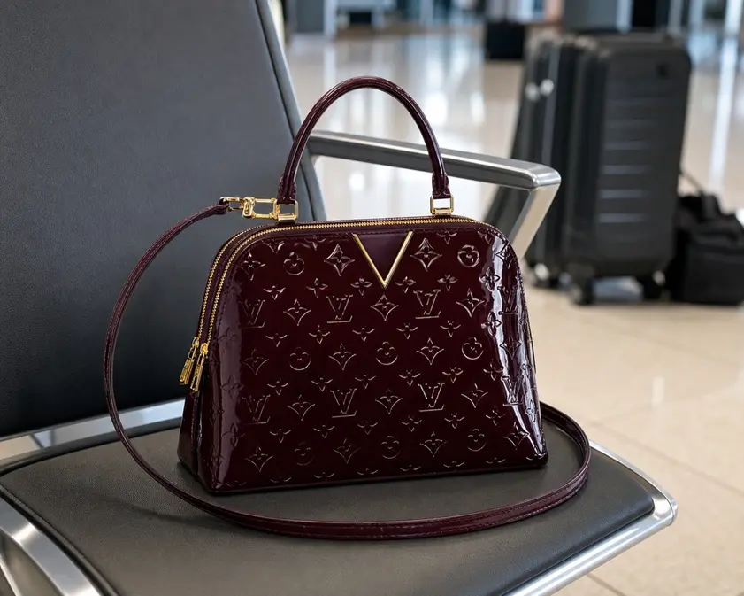 2016 Premium Monogram Vernis Melrose Bag-2 colors M42693 photo review