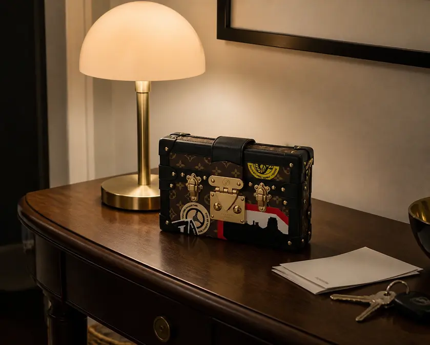2016 Premium Monogram Petite Malle World Tour Handbag M43229 photo review