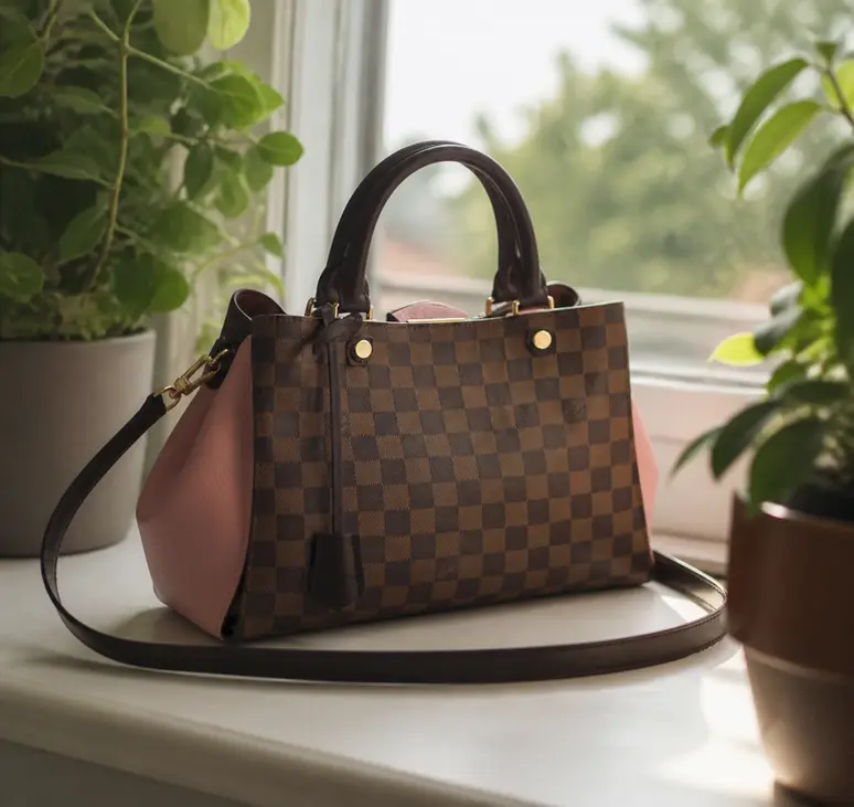 2016 Damier Canvas Brittany Handbag-3 Colors N41674 photo review